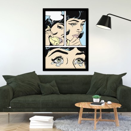 Γυναίκα που κλαίει Pop Art