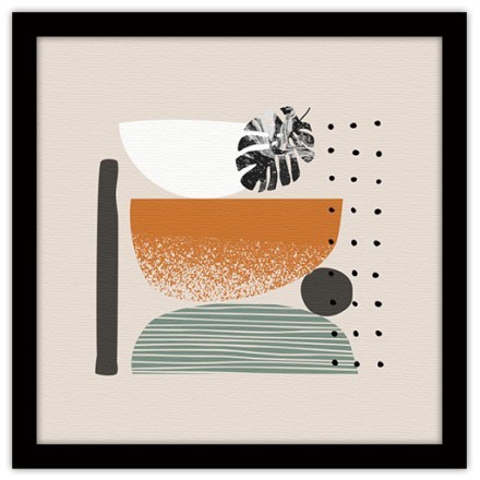 Abstract shapes Πίνακας σε Καμβά