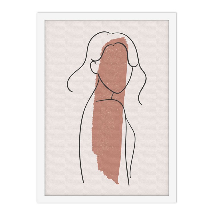 Πίνακας σε Καμβά Minimal body art