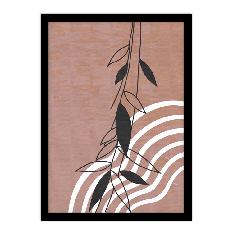 Πίνακας σε Καμβά Lines and leaves