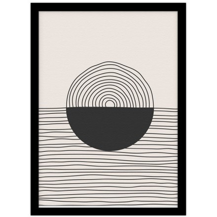 Minimal composition Πίνακας σε Καμβά