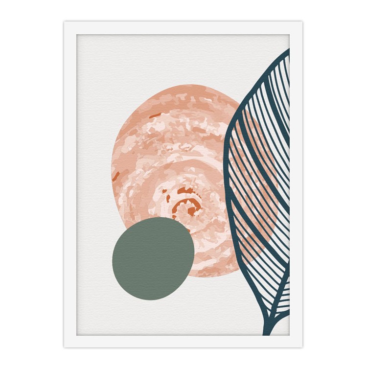 Πίνακας σε Καμβά Pink circle