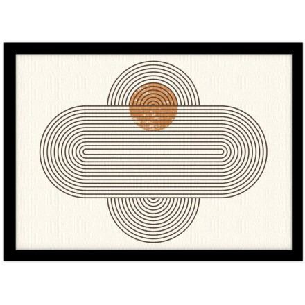 Artistic lines Πίνακας σε Καμβά