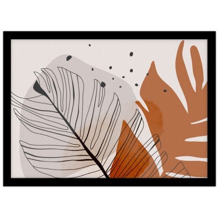 Minimal leaf branch Πίνακας σε Καμβά