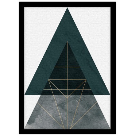 Γεωμετρία Πίνακας σε Καμβά