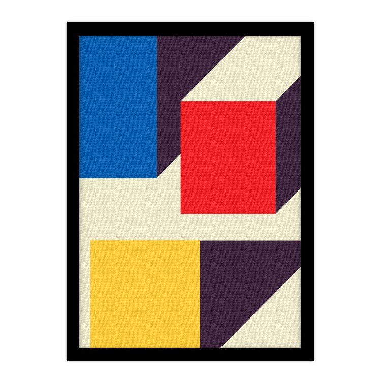Πίνακας σε Καμβά Χρωματιστά τετράγωνα