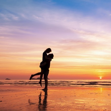 Φιλί στην παραλία