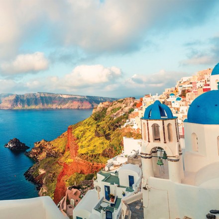 Θέα από Θηρά, Σαντορίνη