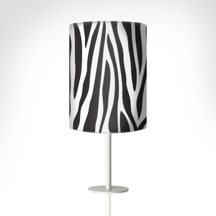 Black and white Animal print