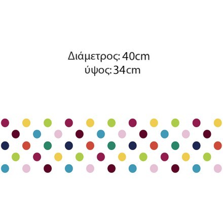 Πολύχρωμες κουκίδες