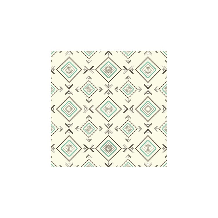 Green tiles pattern
