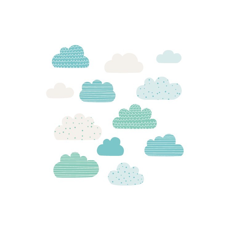  Μοτίβο με σύννεφα