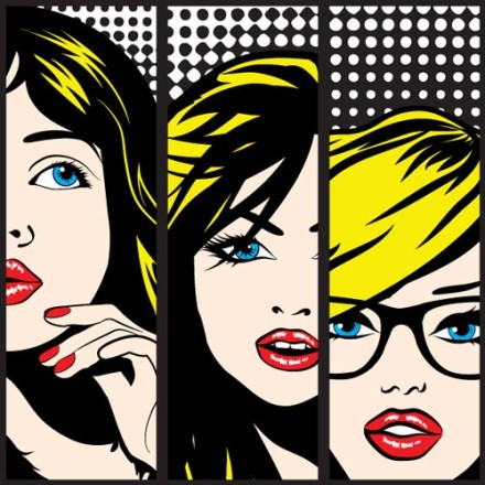 Pop art Πρόσωπα