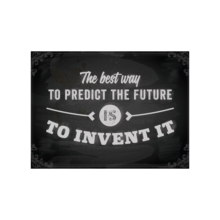  To invent it..