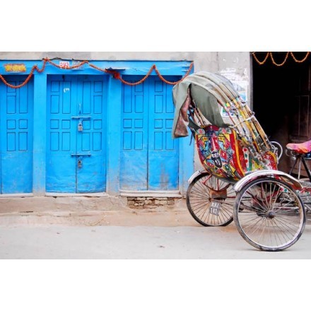Πολύχρωμα rickshaw, Κατμαντού