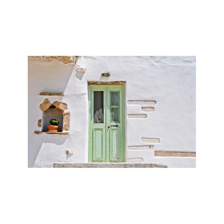  Παραδοσιακή πόρτα σε ελληνικό νησί