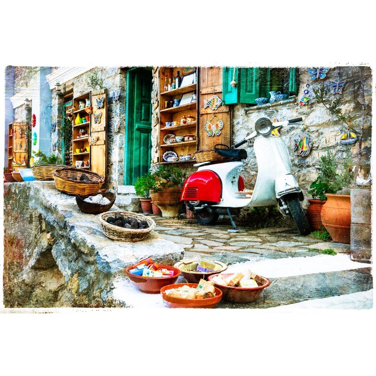  Γραφικά μαγαζιά σε ελληνικό νησί