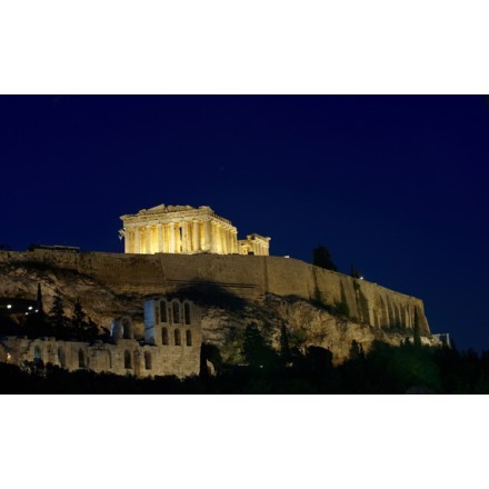 Παρθενώνας τη νύχτα