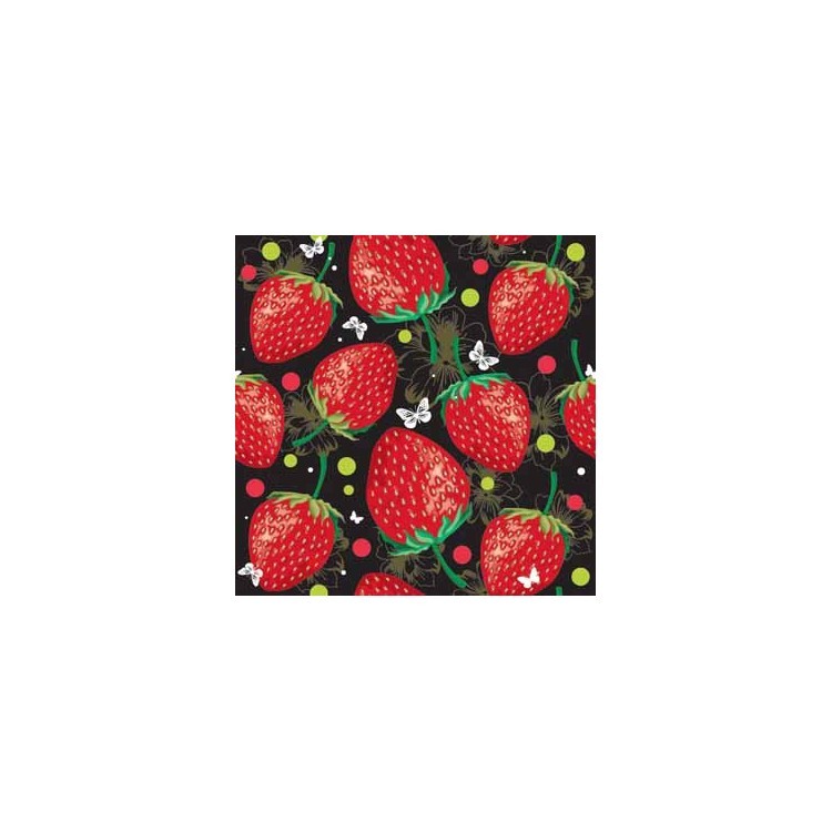  Μοτίβο με φράουλες