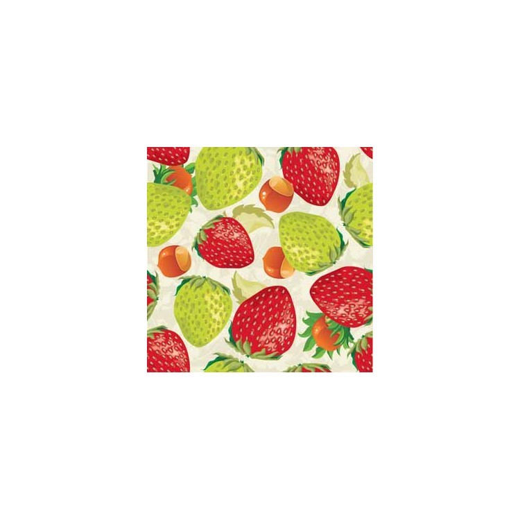  Ομοιογενές μοτίβο με φράουλες