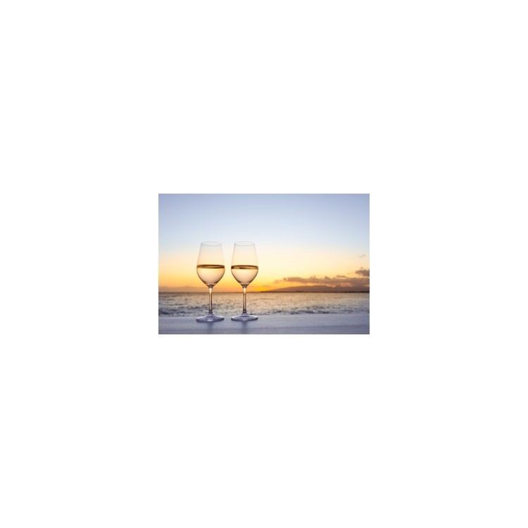  Κρασί, Ηλιοβασίλεμα και Θάλασσα