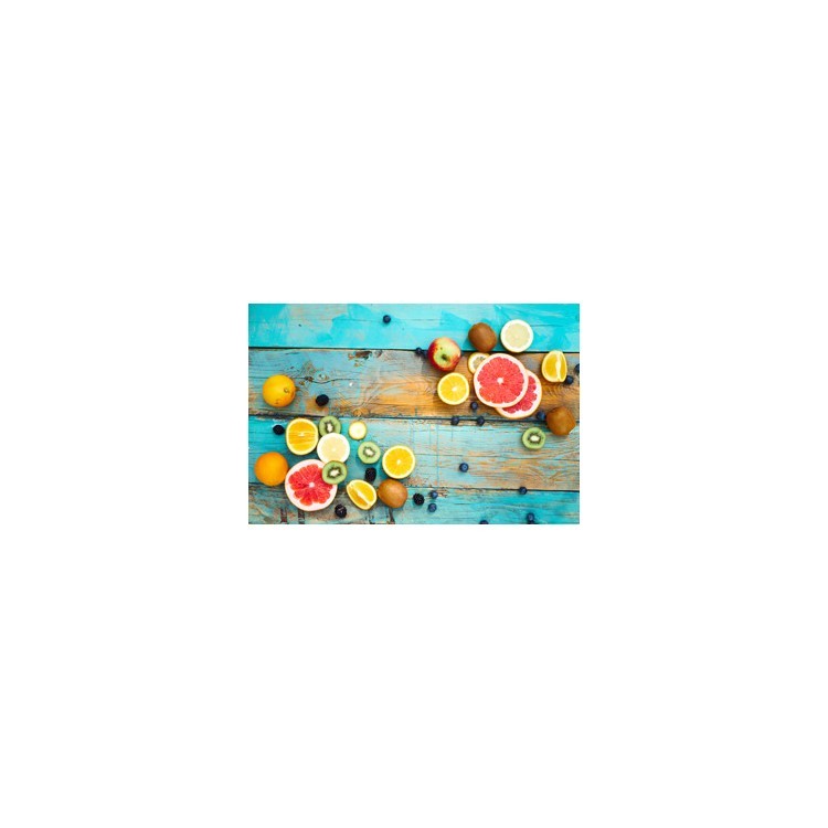  Πολύχρωμη Εικόνα με Φρούτα