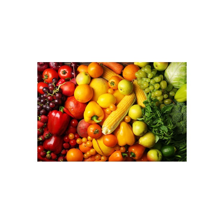  Φρούτα και λαχανικά σε ποικιλία χρωμάτων