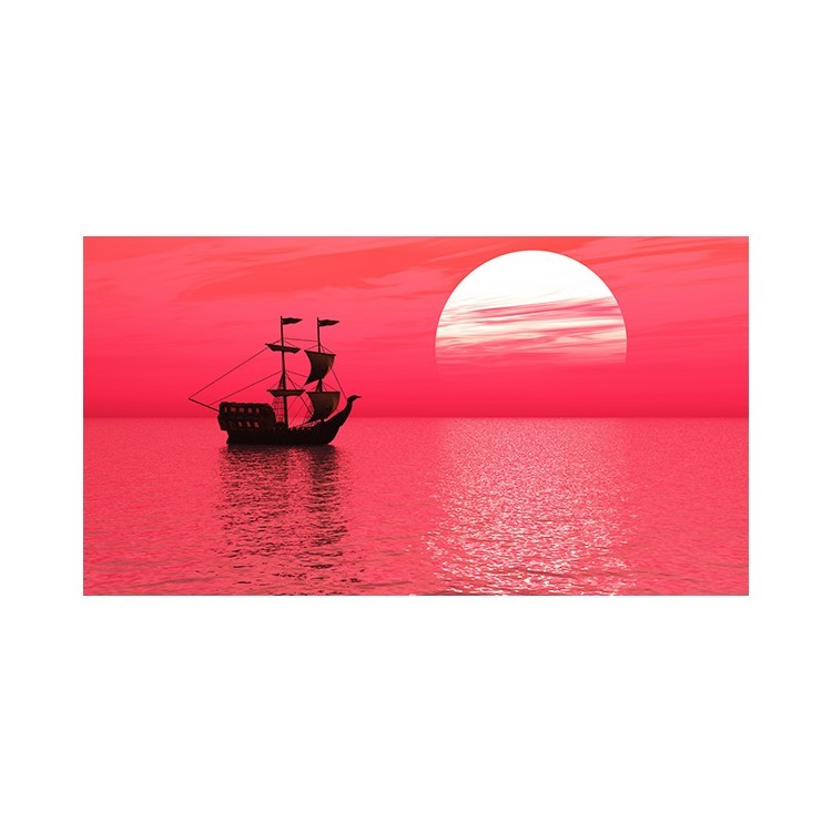  Ηλιοβασίλεμα και πειρατικό καράβι