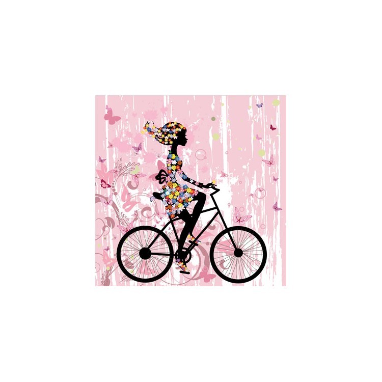  Κορίτσι σε ποδήλατο
