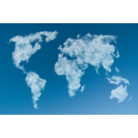 Παγκόσμιος χάρτης από σύννεφα