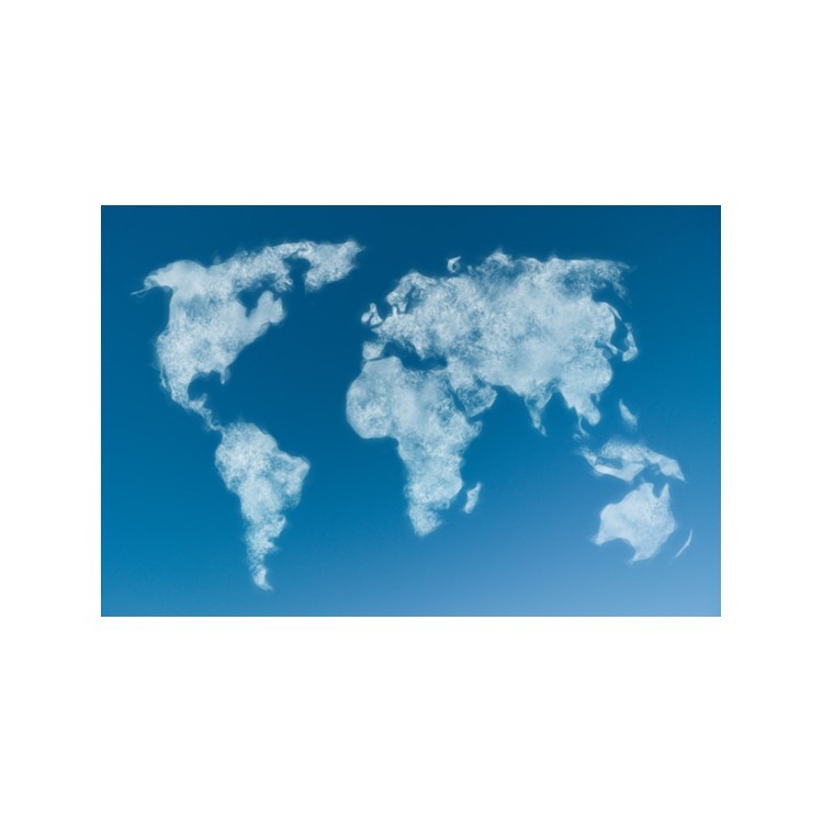  Παγκόσμιος χάρτης από σύννεφα