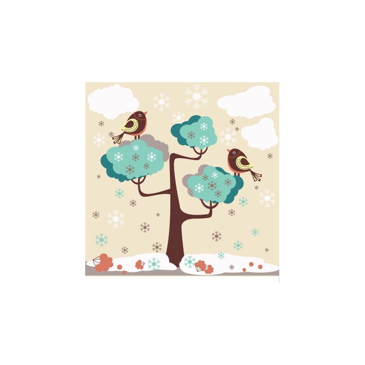  Πουλιά σε δέντρο