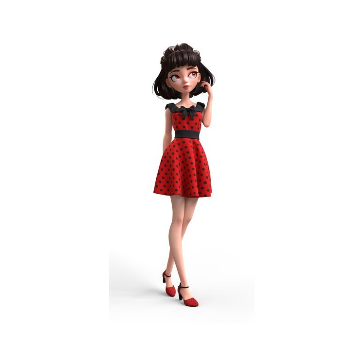  Κορίτσι Με Κόκκινο Φόρεμα