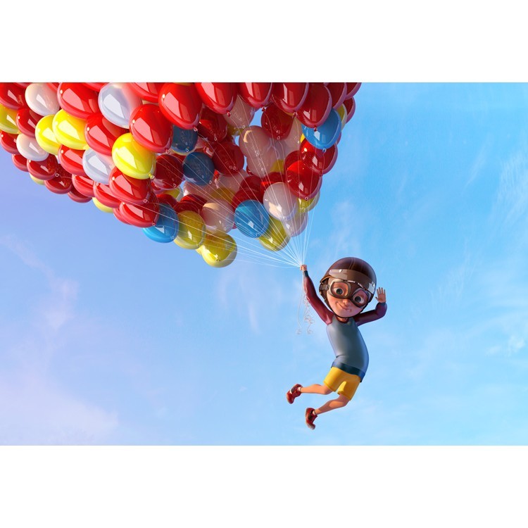  Πετάω Με Μπαλόνια