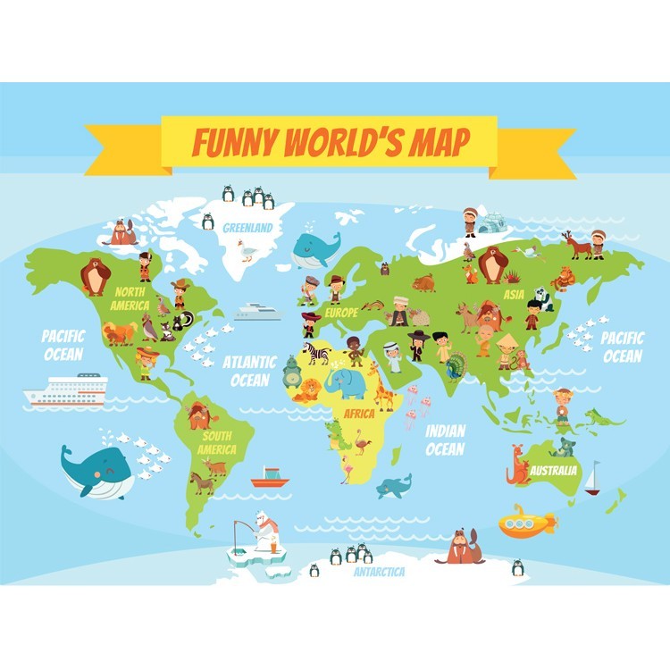 Funny World s Map