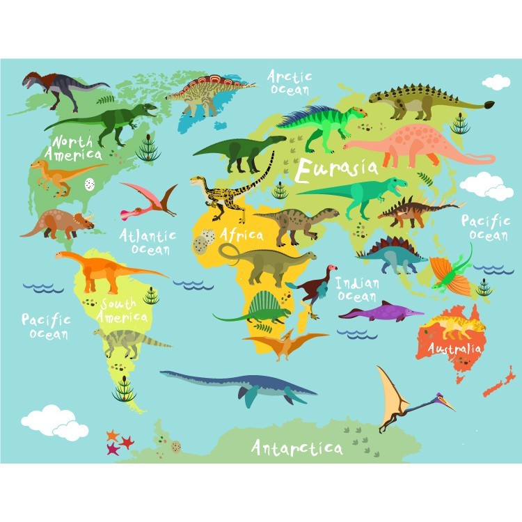  Χάρτης Με Άγρια Ζώα