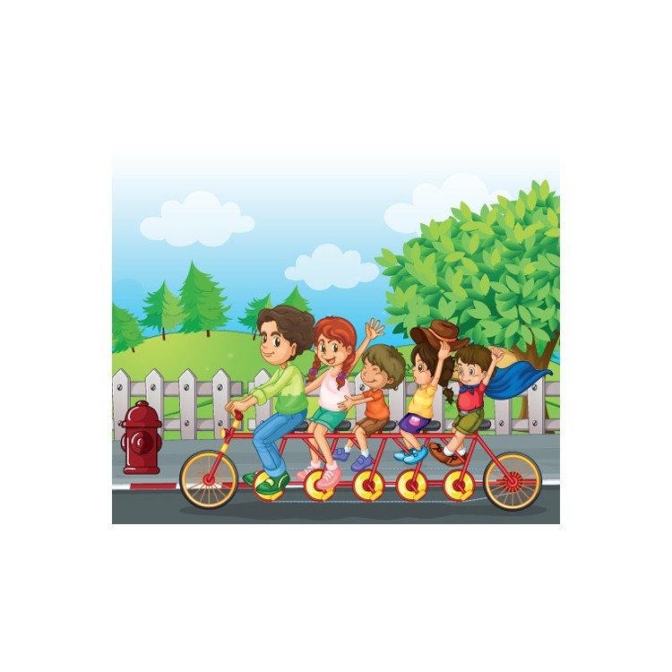  Παιδάκια Με Ποδήλατο