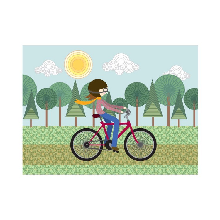  Κορίτσι με Ποδήλατο