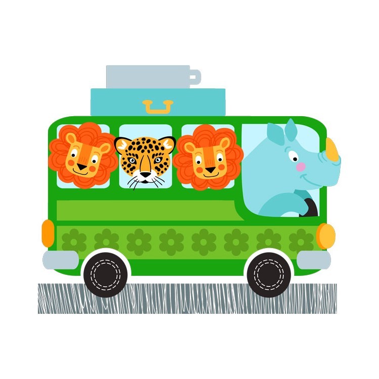  Λεωφορείο Με Ζώα