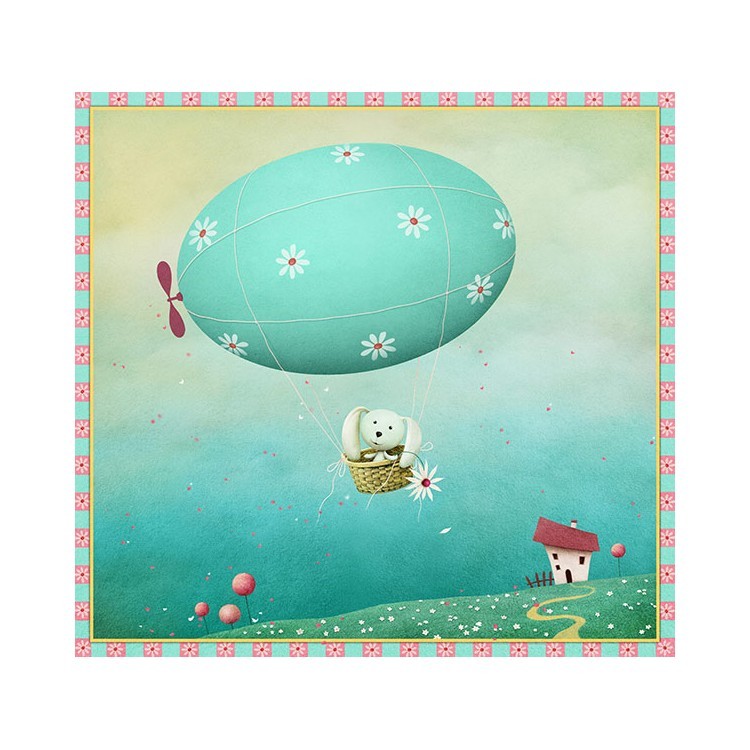  Κουνέλι σε αερόστατο