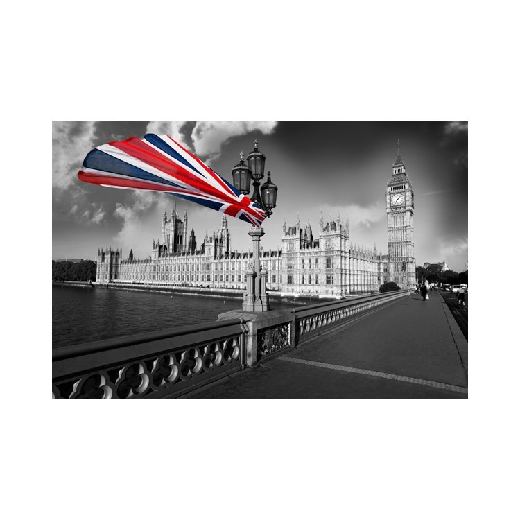  Σημαία της Μ. Βρετανίας στο Big Ben