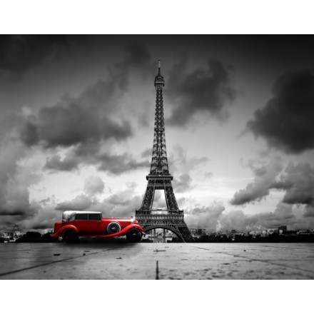 Kόκκινο αυτοκίνητο, Πύργος του Άιφελ