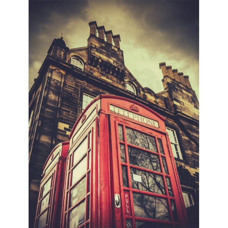  Vintage τηλεφωνικός θάλαμος, Λονδίνο