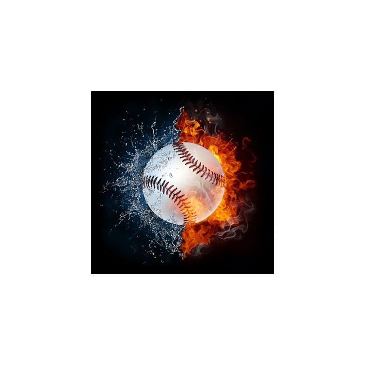  Μια μπάλα του  μπέιζμπολ
