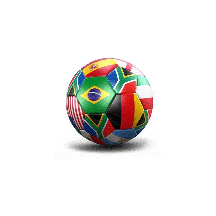  Μπάλα ποδοσφαίρου με χώρες