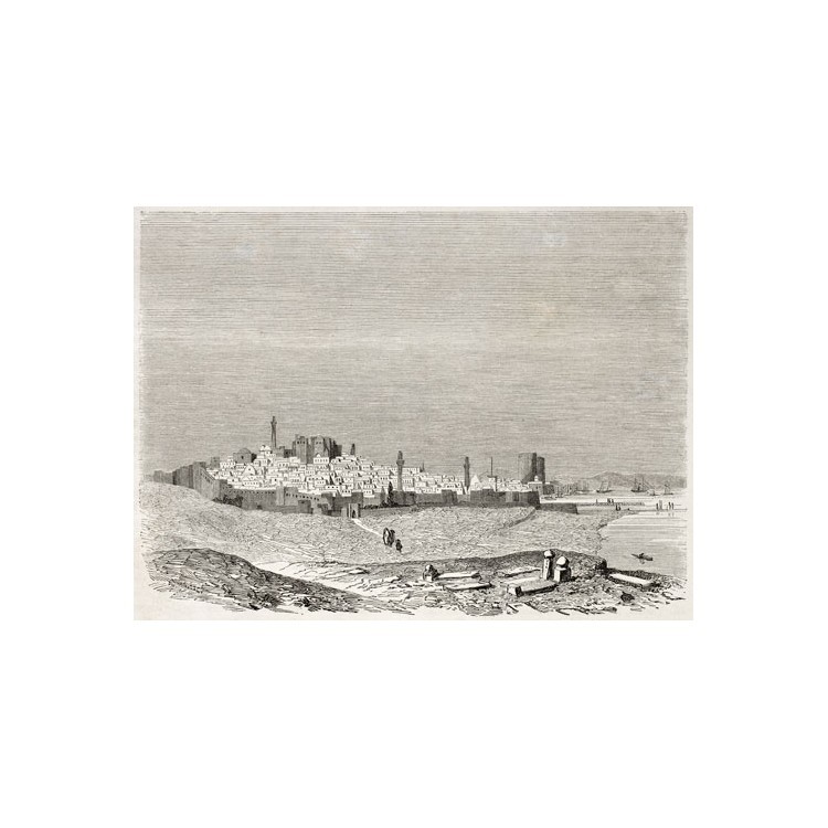  Μπακού παλιά άποψη, Παρίσι 1860