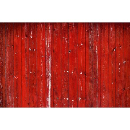 Κόκκινος ξύλινος τοίχος