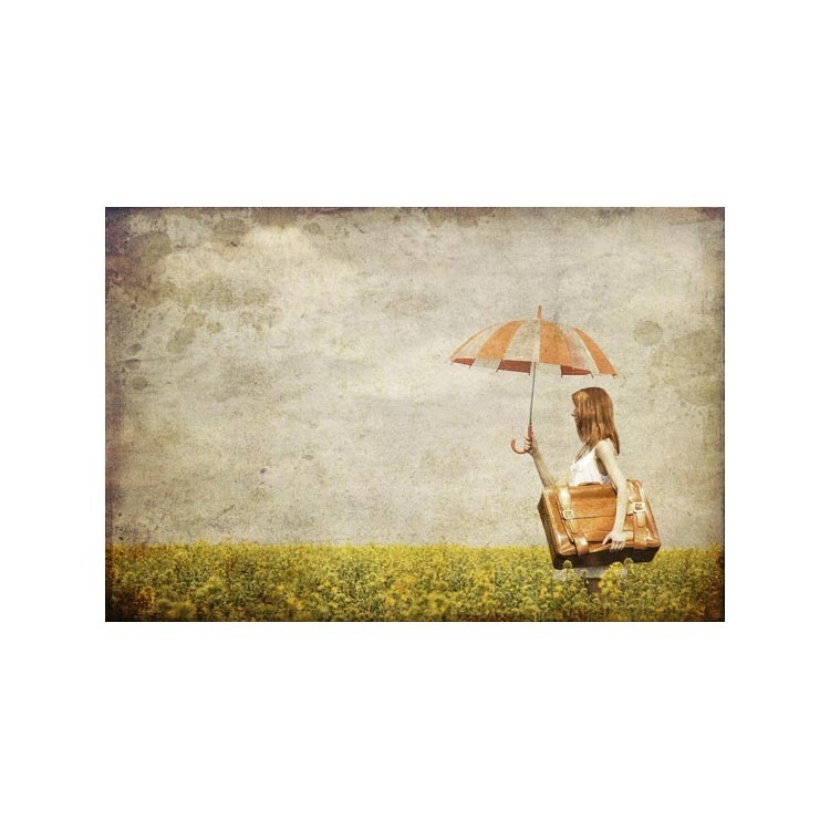  Kοπέλα με ομπρέλα