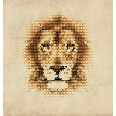 Dot lion