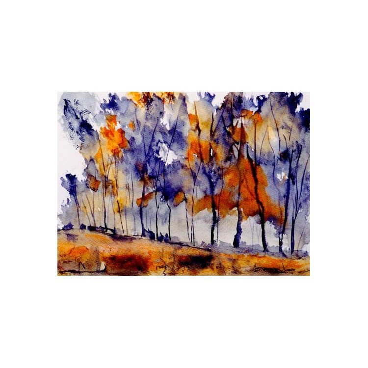  Μωβ & πορτοκαλί δάσος